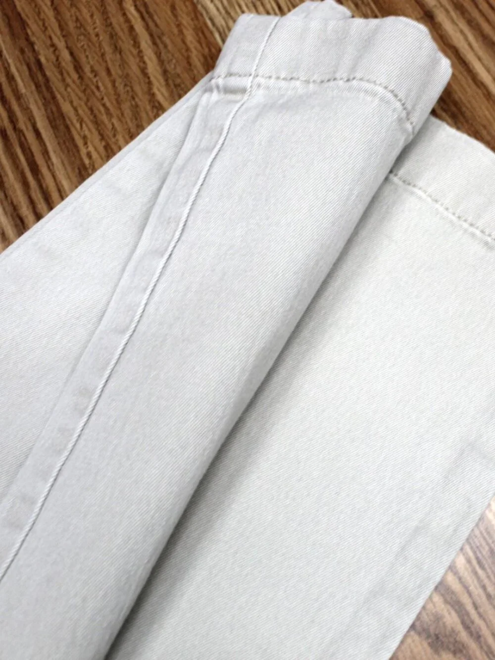 32x34 J.CREW 770 STRAIGHT FIT COTTON/SPANDEX PANTS KHAKI Sz 32W x 34L